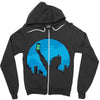 bat signal Zipper Hoodie