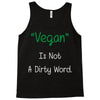 not a dirty word Tank Top