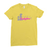 lady firefighter Ladies Fitted T-Shirt