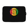 rasta lion head reggae dub step music dance Laptop sleeve