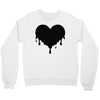 dripping heart melting heart Crewneck Sweatshirt