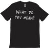 what do you mean 2016 tour T-Shirt
