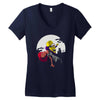 minion dracula Women's V-Neck T-Shirt