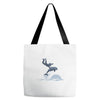 dolphin rider Tote Bags