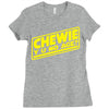 chewie y u no age Ladies Fitted T-Shirt