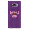 softball mom glitter Samsung Galaxy S8 Plus