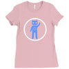 blue cid wave lock Ladies Fitted T-Shirt