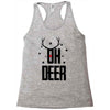 oh deer Racerback Tank