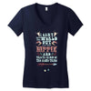 hippie Women's V-Neck T-Shirt