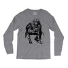 comunist monkey Long Sleeve Shirts