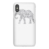 elephant filled pattern cool iPhoneX