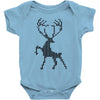 christmas deer Baby Bodysuit