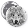 Wolf 1 Pin-back button