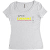 it's a surname thing Women's Triblend Scoop T-shirt