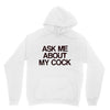 ask me about my cock rooster Unisex Hoodie