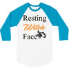 resting witch face   fall t shirt   funny halloween 3/4 Sleeve Shirt