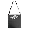 who killed bambi Adjustable Strap Totes