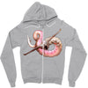 ghost leviathan Zipper Hoodie
