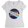 United States Space Force wint Planet Women's Triblend Scoop T-shirt