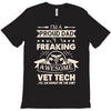 proud vet tech dad T-Shirt