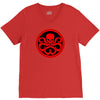 red art V-Neck Tee