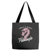 single flamingle Tote Bags