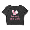 Mommy's Little Bunny Easter Themed Crop Top