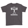 who loves running1 Youth Tee