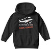 all you need is flight ticket Youth Hoodie