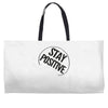 positive Weekender Totes