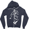 undefeated stencil football Zipper Hoodie