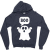Ghost Boo Zipper Hoodie