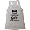 I'm Your Father's Day Gift  Says You're Welcome Baby Boy Racerback Tank