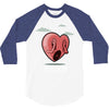 love is blind 3/4 Sleeve Shirt