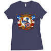 roger america Ladies Fitted T-Shirt