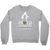 Proud Autism Dad - Autism Awareness Day Crewneck Sweatshirt