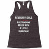 February Girls Racerback Tank