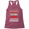 Santa Only Comes Once A Year Father Is Always Here To Cheer Racerback Tank