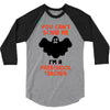 Halloween You Cant Scare Me Im A Preschool Teacher 3/4 Sleeve Shirt