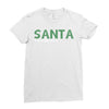 santa i'm a big fun Ladies Fitted T-Shirt