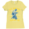 work out time Ladies Fitted T-Shirt