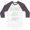 rose' all day 3/4 Sleeve Shirt