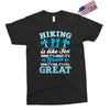 Hiking ıs Like Sex Exclusive T-shirt