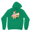 spongebob squarepants and patrick christmas Unisex Hoodie