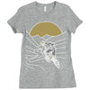 mountain biker Ladies Fitted T-Shirt