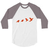 Origami Animal 3/4 Sleeve Shirt