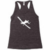 decal cal fire airplan Racerback Tank