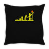 evolution lego basketball sports funny Throw Pillow