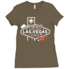 Pray for Las Vegas Ladies Fitted T-Shirt