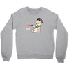 Cute Baby Painter's Dad Love Crewneck Sweatshirt